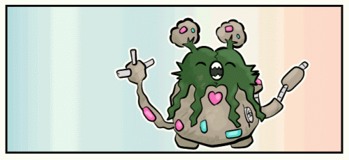 Site Logo / Mallow's Motto - a signature by Kumada Panda