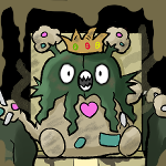 Sitting on a stinky throne by xxlPanda